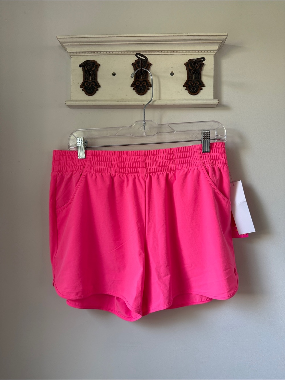 Lilly Pulitzer Luxlectic Backcourt Short 50 SPF Roxie Pink Athletic Shorts